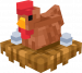 Brown Hen Hat