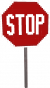 Stop Sign Rod Skin